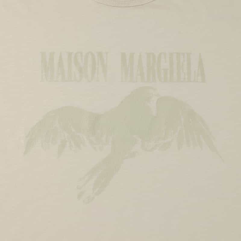 MAISON MARGIELA MAISON MARGLELA＜メゾンマルジェラ＞ グラフィックTシャツ WHITE