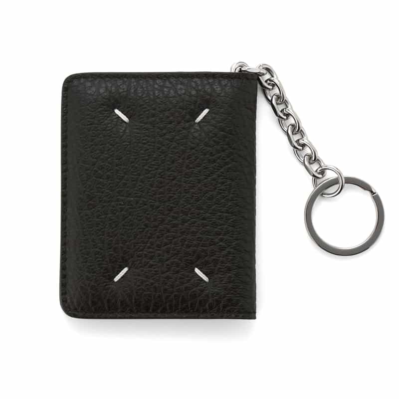 MAISON MARGIELA MAISON MARGIELA＜メゾンマルジェラ＞ キーリング付きカードケース BLACK