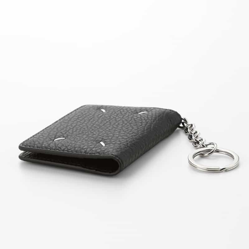 MAISON MARGIELA MAISON MARGIELA＜メゾンマルジェラ＞ キーリング付きカードケース BLACK