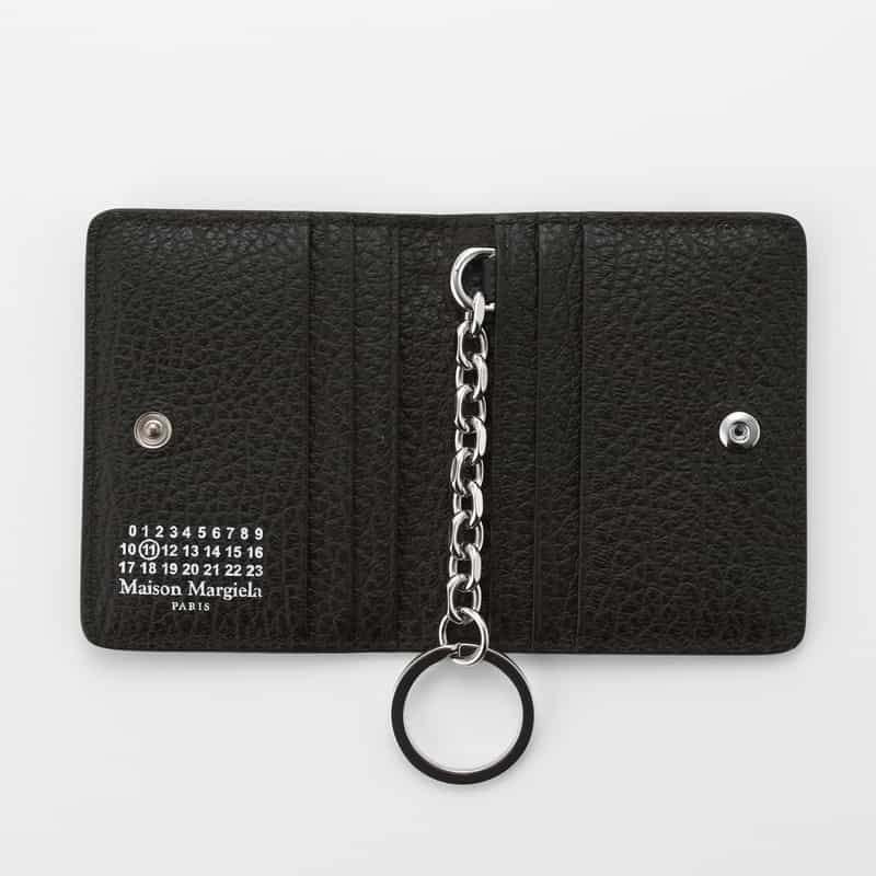 MAISON MARGIELA MAISON MARGIELA＜メゾンマルジェラ＞ キーリング付きカードケース BLACK