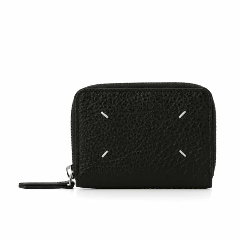 MAISON MARGIELA MAISON MARGLELA＜メゾンマルジェラ＞ スモールジップウォレット BLACK