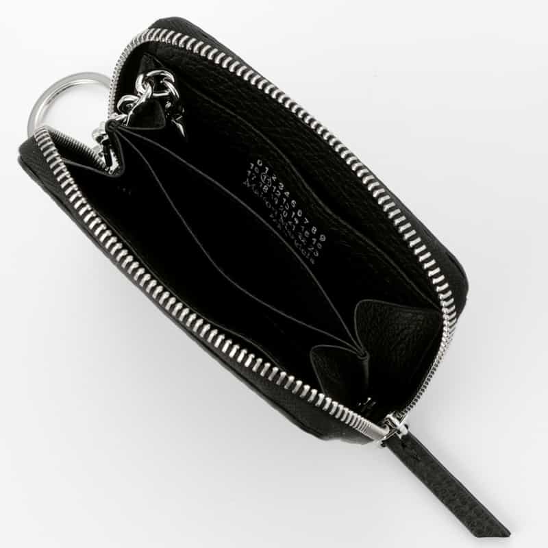 MAISON MARGIELA MAISON MARGLELA＜メゾンマルジェラ＞ スモールジップウォレット BLACK