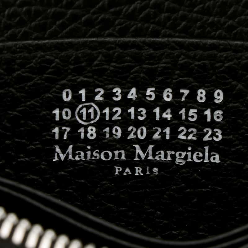 MAISON MARGIELA MAISON MARGLELA＜メゾンマルジェラ＞ スモールジップウォレット BLACK