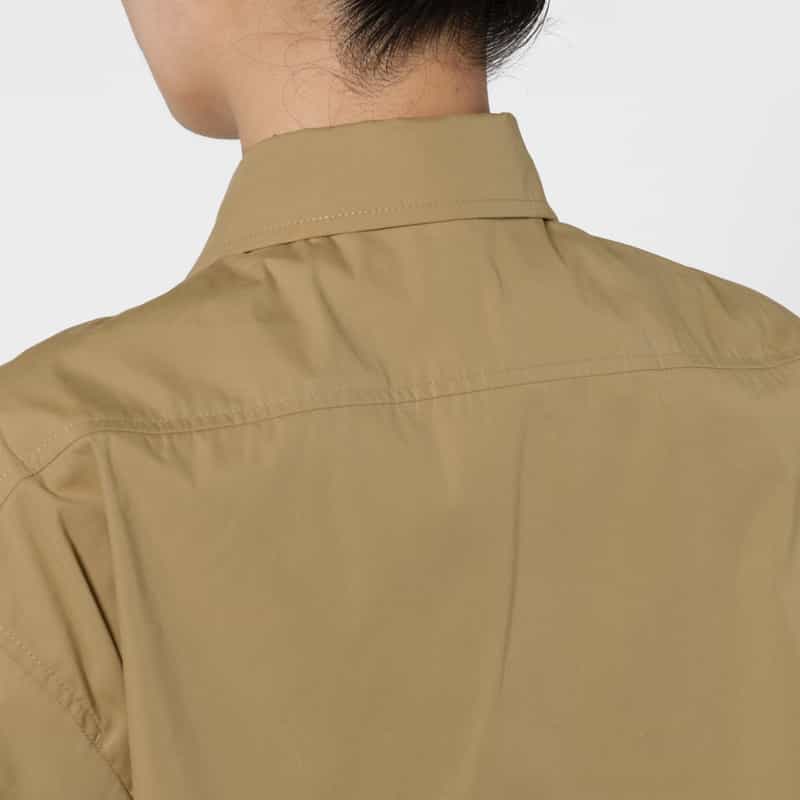 MONCLER MONCLER ＜モンクレール＞ ドローストリングフード付きシャツブルゾン BEIGE
