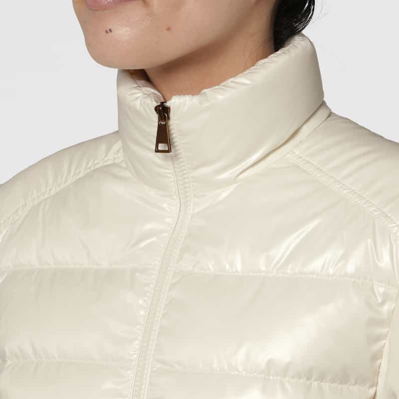 MONCLER MONCLER＜モンクレール＞ ハイブリッド ジップアップカーディガン WHITE