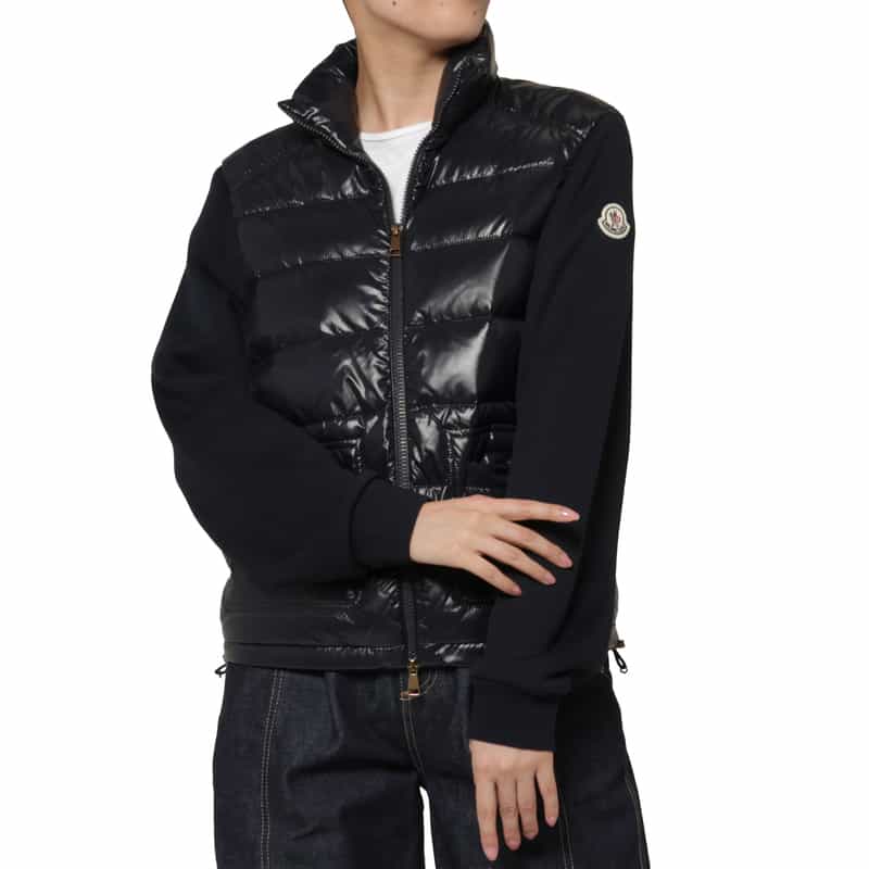 MONCLER＜モンクレール＞ ハイブリッド ジップアップカーディガン