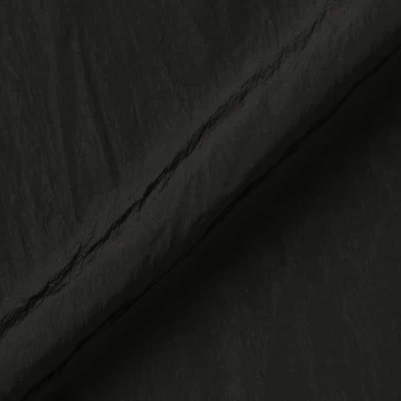 MONCLER MONCLER＜モンクレール＞ ハーフスリーブ ジップアップシャツドレス BLACK