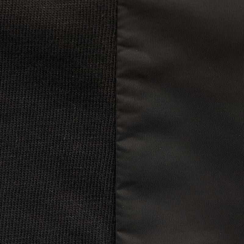MONCLER MONCLER＜モンクレール＞ バッグラッフルデザイン 切替カットソー BLACK
