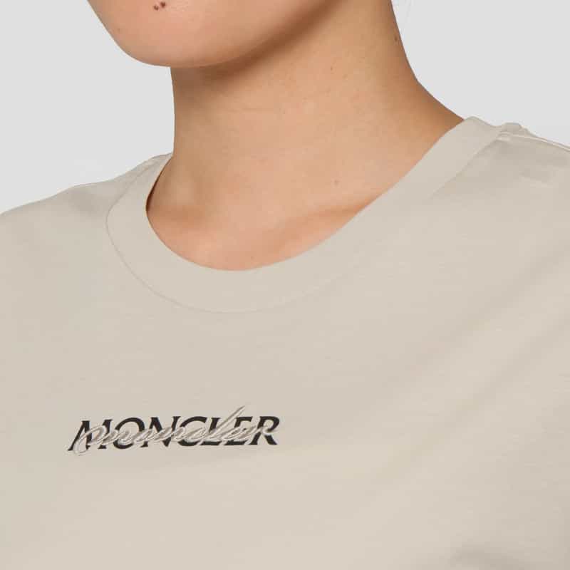 MONCLER MONCLER＜モンクレール＞ エンブロイダリーTシャツ WHITE