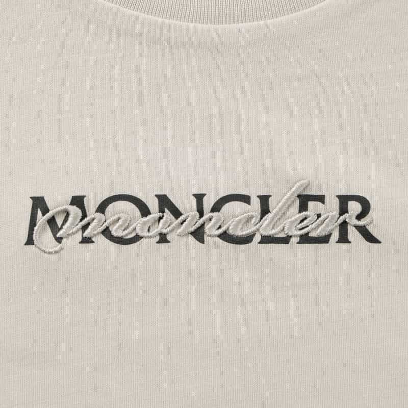 MONCLER MONCLER＜モンクレール＞ エンブロイダリーTシャツ WHITE