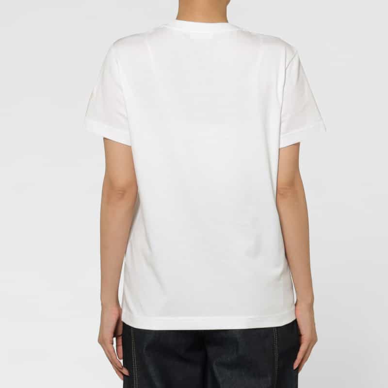MONCLER MONCLER ＜モンクレール＞ ロゴプリントTシャツ WHITE