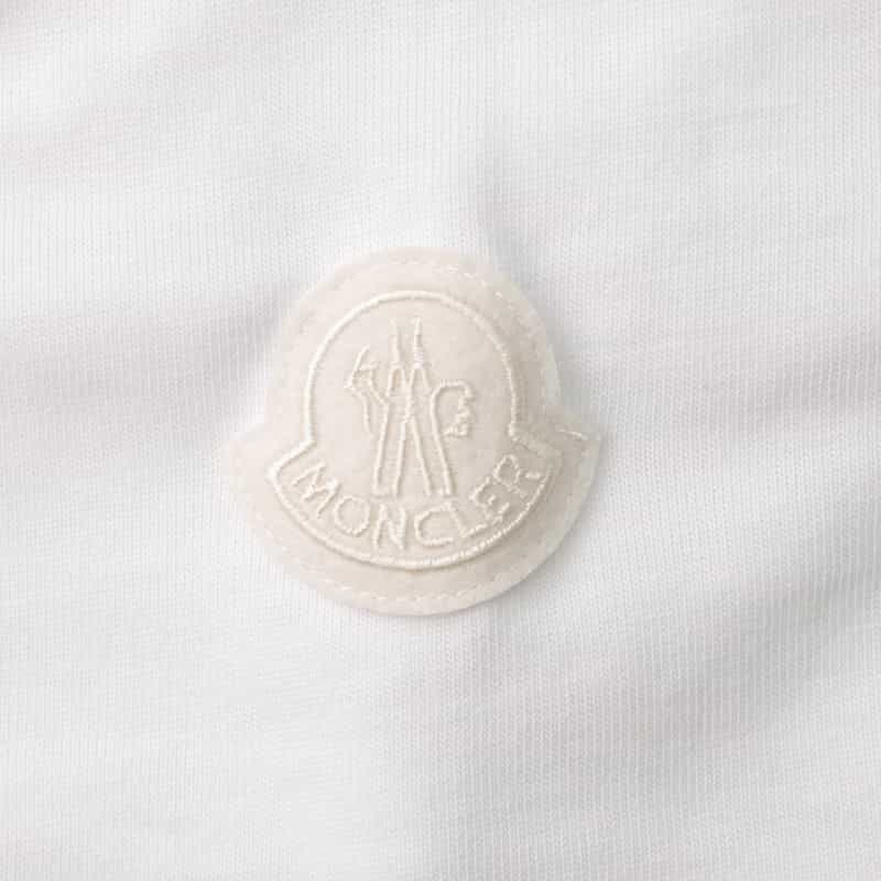 MONCLER MONCLER ＜モンクレール＞ ロゴプリントTシャツ WHITE