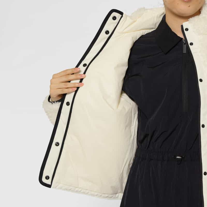 MONCLER MONCLER＜モンクレール＞ フリース ボタンダウンジャケット WHITE