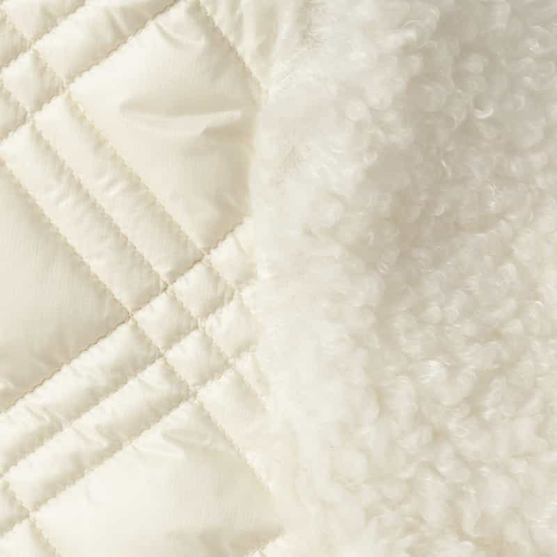 MONCLER MONCLER＜モンクレール＞ フリース ボタンダウンジャケット WHITE