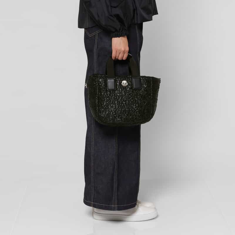 MONCLER MONCLER ＜モンクレール＞ ミニトートバッグ BLACK