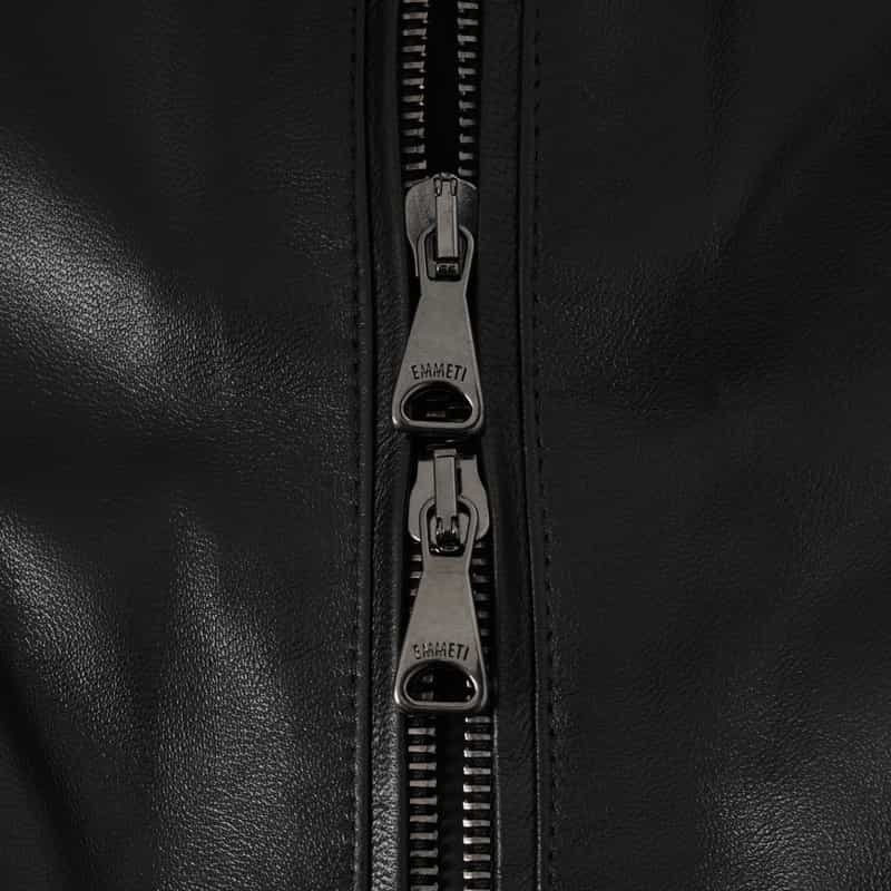 EMMETI EMMETI＜エンメティ＞ シングルライダースジャケット“JURI" BLACK