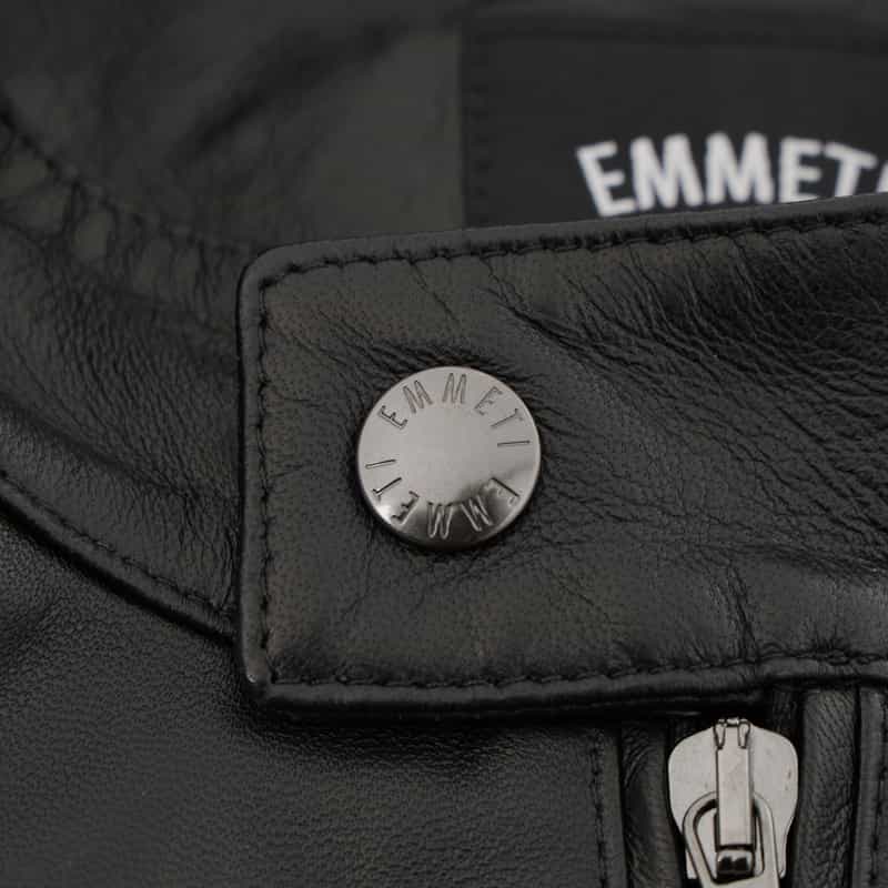 EMMETI EMMETI＜エンメティ＞ シングルライダースジャケット“JURI" BLACK