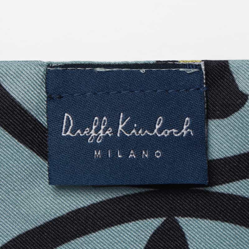 DIEFFE KINLOCH DIEFFE KINLOCH＜ディエッフェ キンロック＞ アスコットタイ LIGHT BLUE