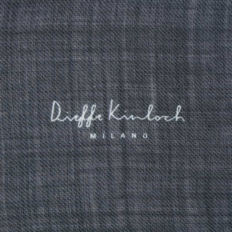 DIEFFE KINLOCH DIEFFE KINLOCH＜ディエッフェ キンロック＞ ウールスカーフ（サクレ・クール） BLUE