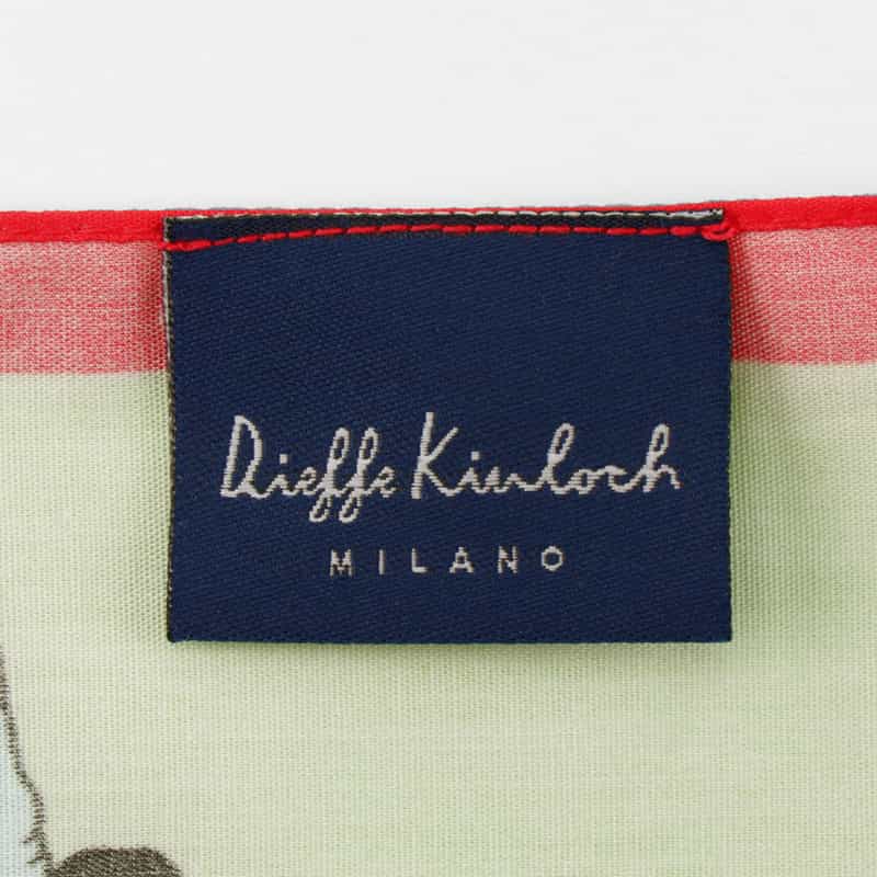 DIEFFE KINLOCH DIEFFE KINLOCH＜ディエッフェ キンロック＞ ハンカチ GREEN