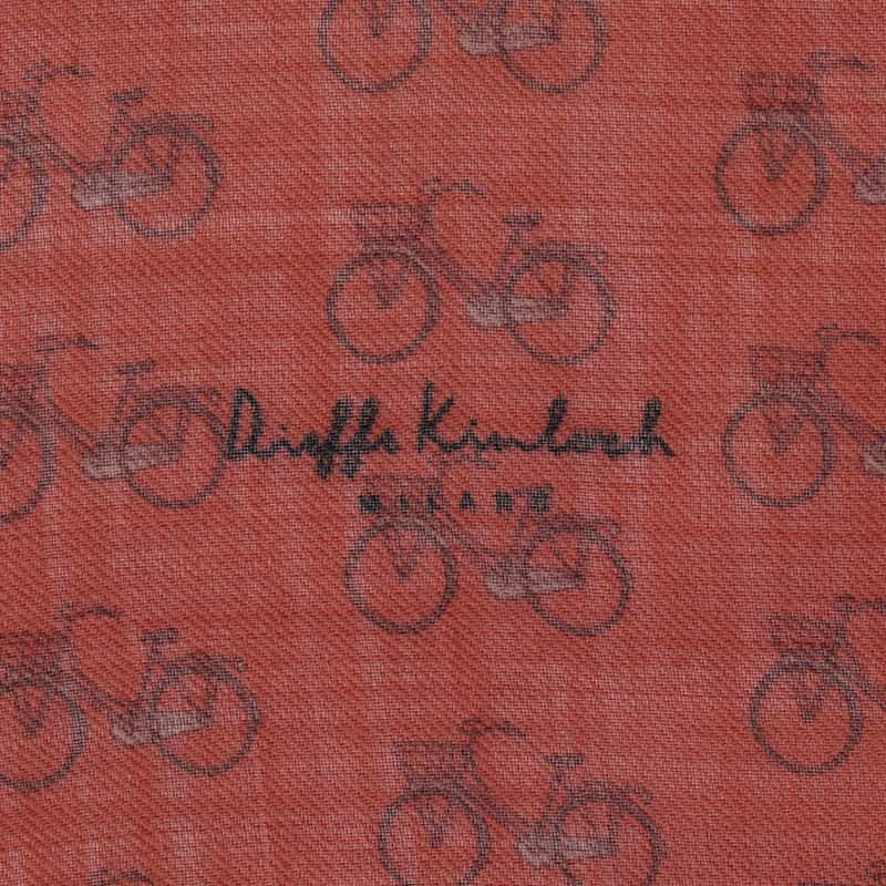 DIEFFE KINLOCH DIEFFE KINLOCH＜ディエッフェ キンロック＞ ウールスカーフ（アムステルダム） ORANGE