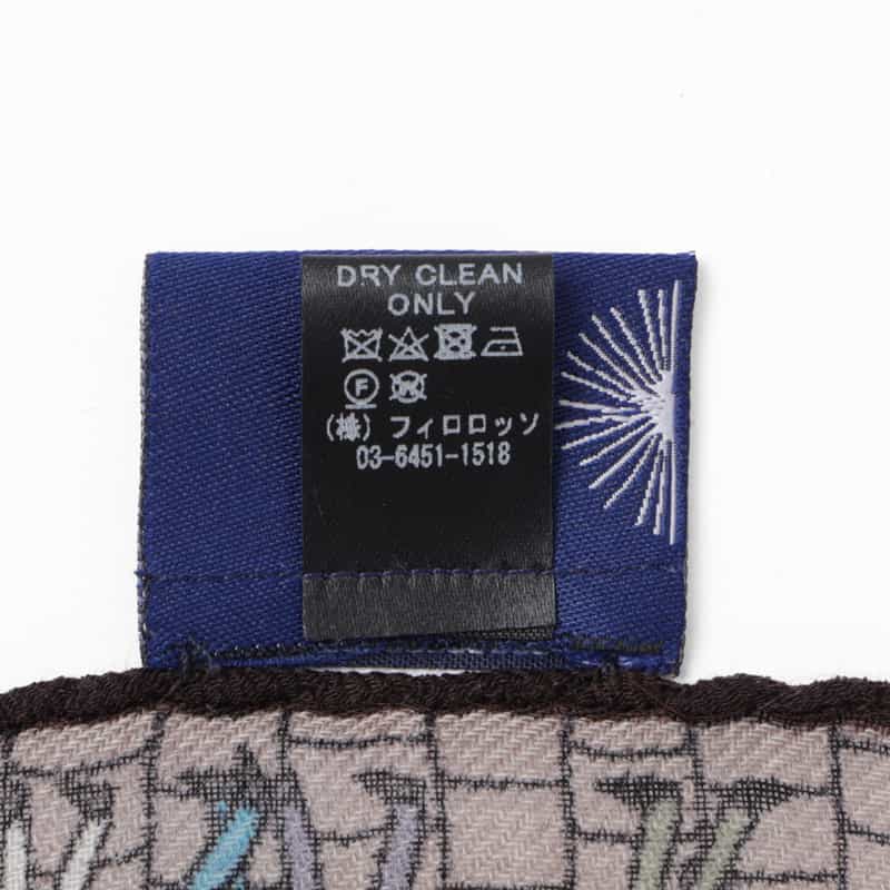 DIEFFE KINLOCH DIEFFE KINLOCH＜ディエッフェ キンロック＞ ウールスカーフ（アムステルダム） ORANGE