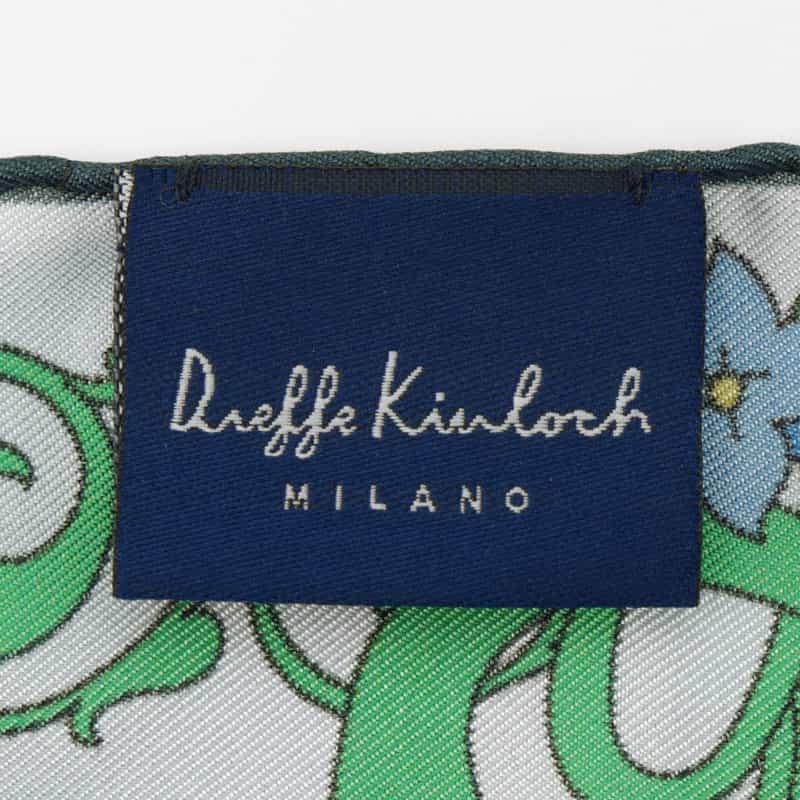 DIEFFE KINLOCH DIEFFE KINLOCH＜ディエッフェ キンロック＞ ポケットチーフ LIGHT BLUE