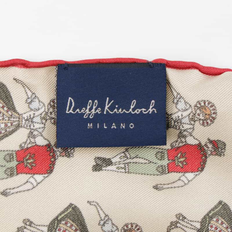 DIEFFE KINLOCH DIEFFE KINLOCH＜ディエッフェ キンロック＞ ポケットチーフ BEIGE