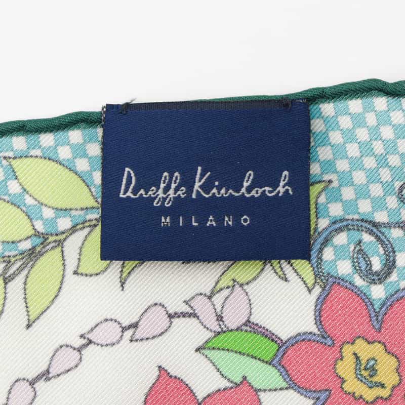 DIEFFE KINLOCH DIEFFE KINLOCH＜ディエッフェ キンロック＞ ポケットチーフ PINK