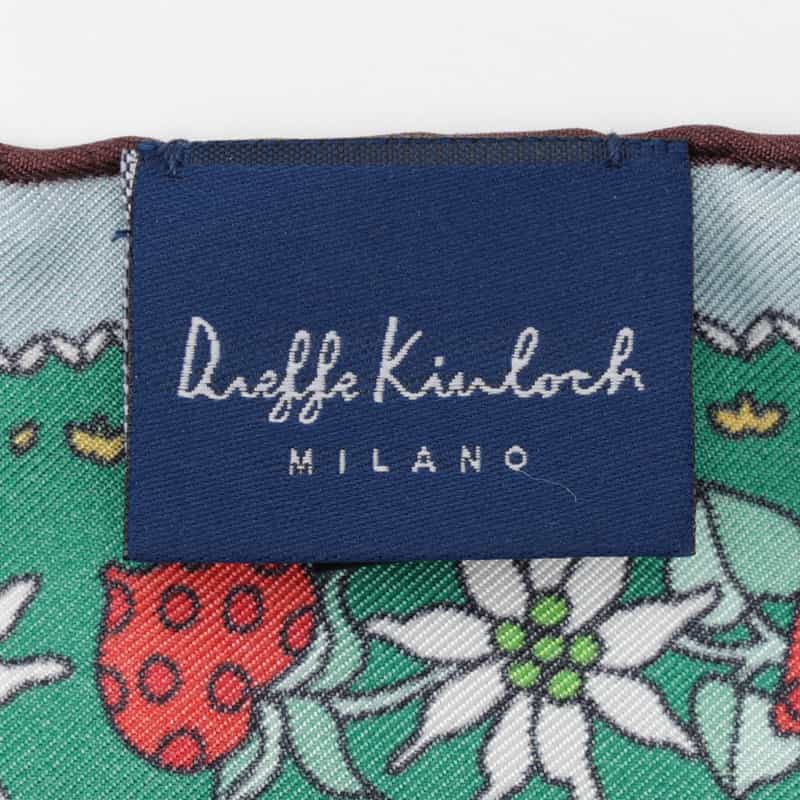 DIEFFE KINLOCH DIEFFE KINLOCH＜ディエッフェ キンロック＞ ポケットチーフ LIGHT BLUE