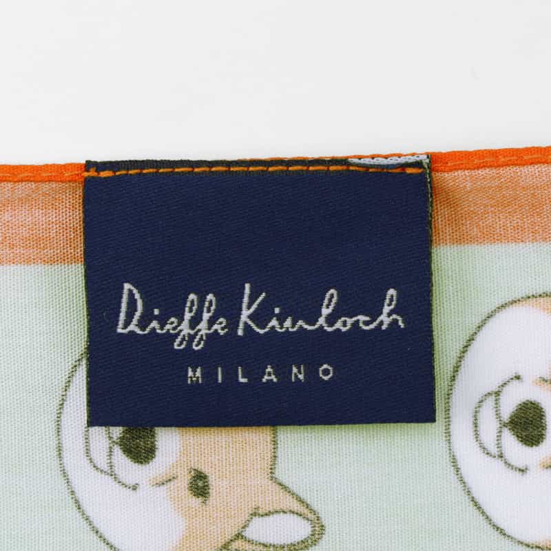 DIEFFE KINLOCH DIEFFE KINLOCH＜ディエッフェ キンロック＞ ハンカチ GREEN
