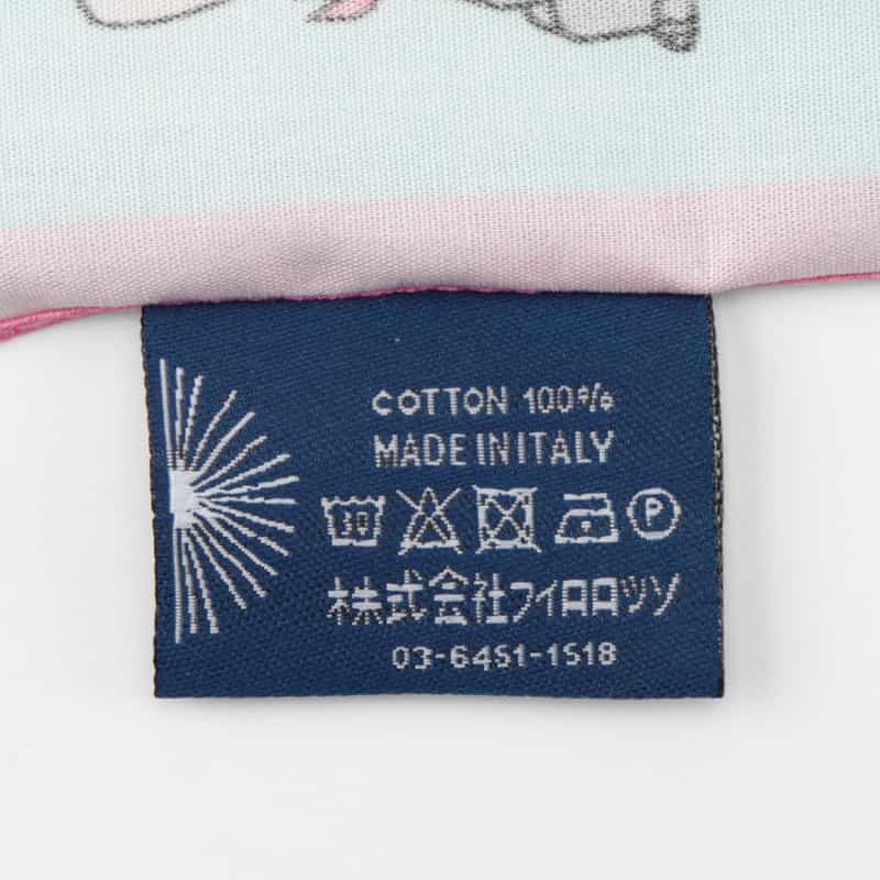 DIEFFE KINLOCH DIEFFE KINLOCH＜ディエッフェ キンロック＞ ハンカチ LIGHT BLUE