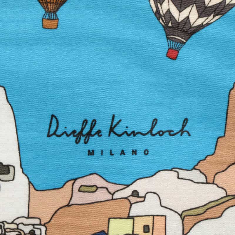 DIEFFE KINLOCH DIEFFE KINLOCH＜ディエッフェ キンロック＞ ハンカチ BLUE
