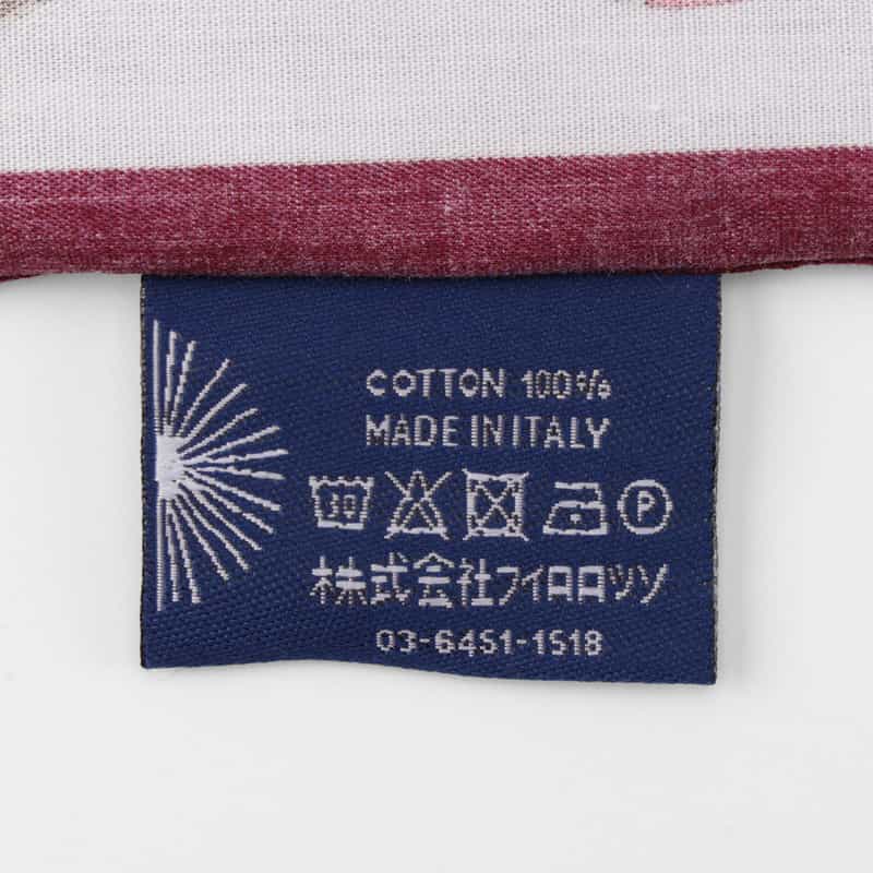 DIEFFE KINLOCH DIEFFE KINLOCH＜ディエッフェ キンロック＞ ハンカチ PURPLE