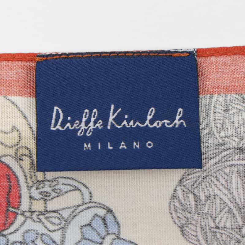 DIEFFE KINLOCH DIEFFE KINLOCH＜ディエッフェ キンロック＞ ハンカチ BEIGE