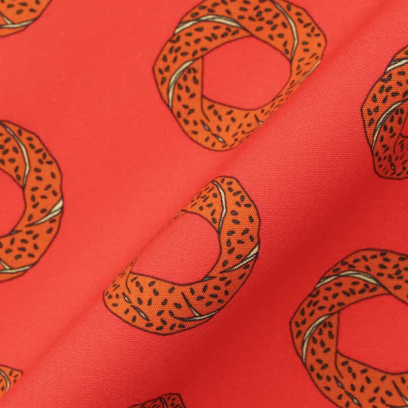 DIEFFE KINLOCH DIEFFE KINLOCH＜ディエッフェ キンロック＞ ハンカチ ORANGE