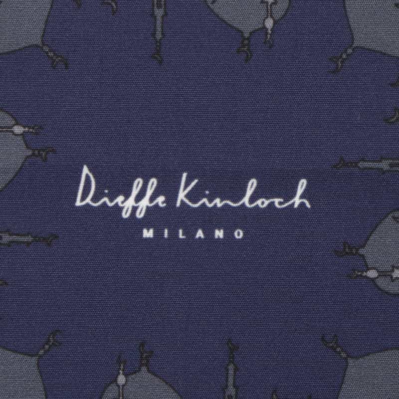 DIEFFE KINLOCH DIEFFE KINLOCH＜ディエッフェ キンロック＞ ハンカチ NAVY