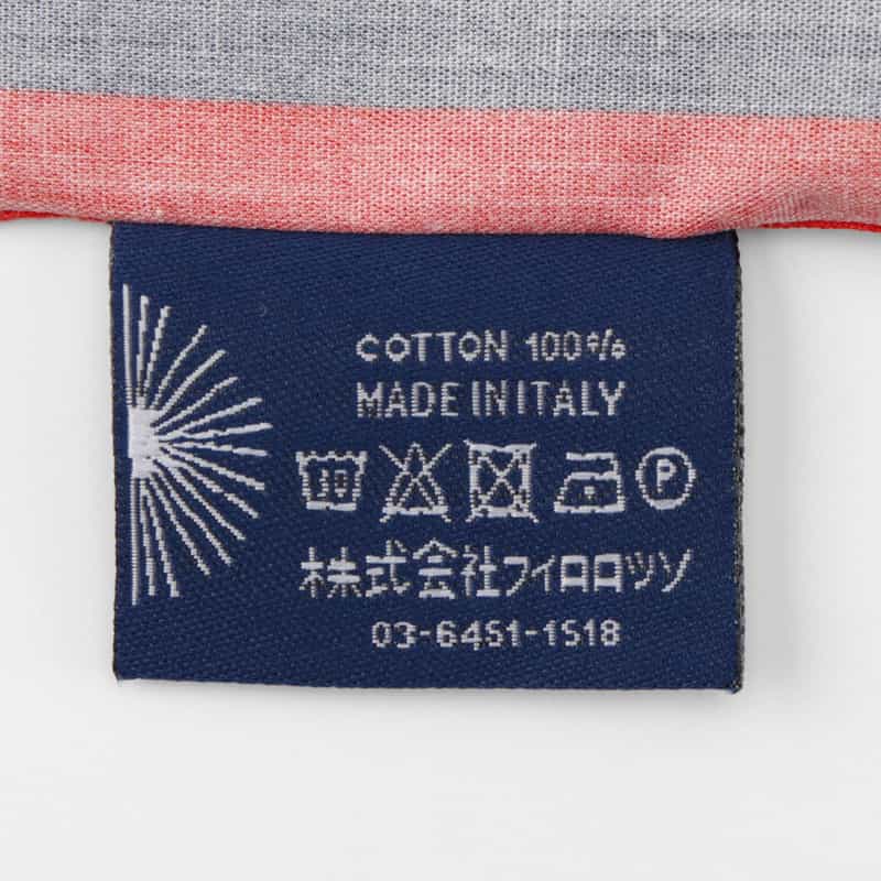 DIEFFE KINLOCH DIEFFE KINLOCH＜ディエッフェ キンロック＞ ハンカチ NAVY