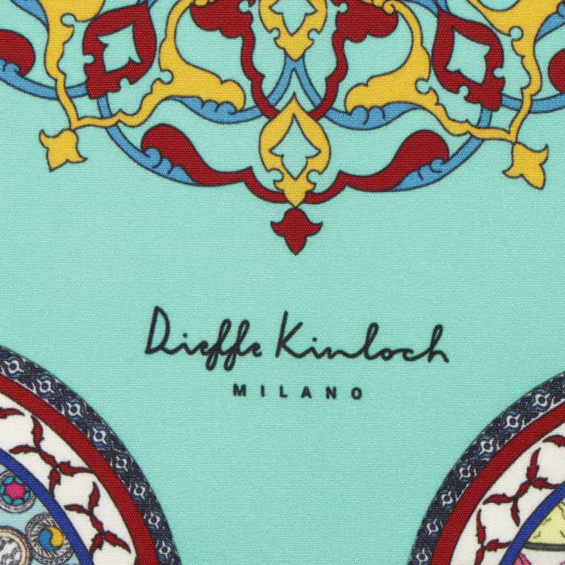 DIEFFE KINLOCH DIEFFE KINLOCH＜ディエッフェ キンロック＞ ハンカチ LIGHT BLUE