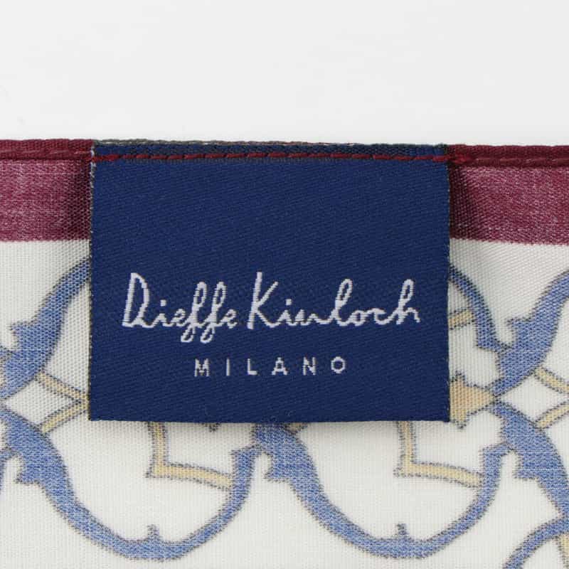 DIEFFE KINLOCH DIEFFE KINLOCH＜ディエッフェ キンロック＞ ハンカチ LIGHT BLUE