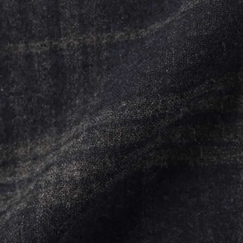 BARNEYS NEW YORK チェック柄カジュアルシャツ NAVY