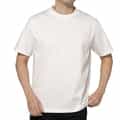 クルーネックコットンTシャツ