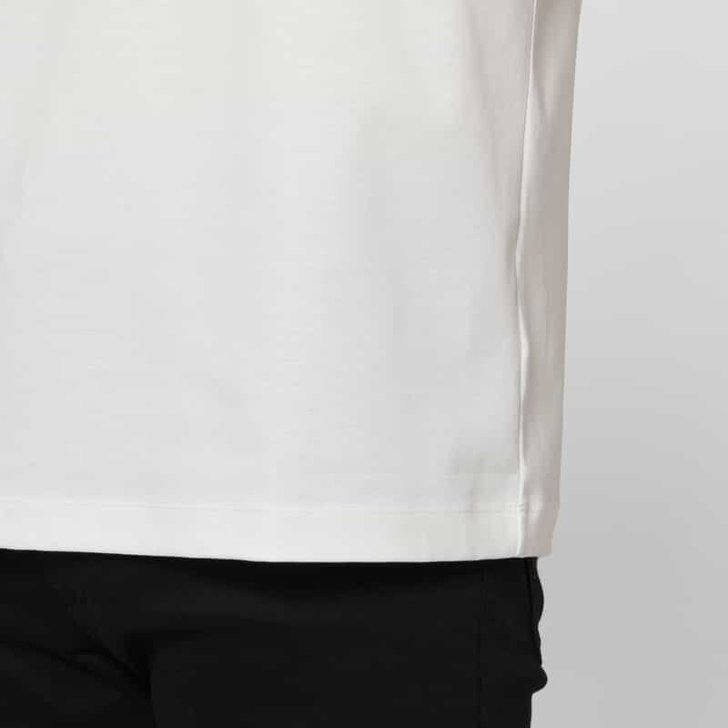BARNEYS NEW YORK クルーネックコットンTシャツ WHITE