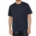 クルーネックコットンTシャツ