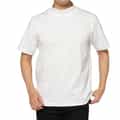 モックネックコットンTシャツ