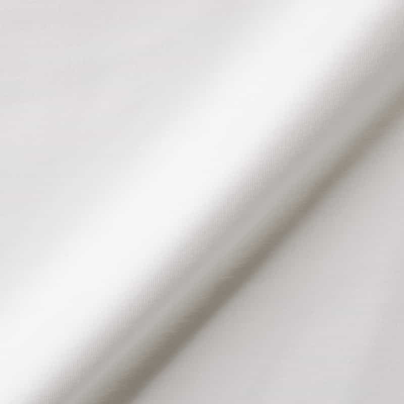 BARNEYS NEW YORK モックネックコットンTシャツ WHITE