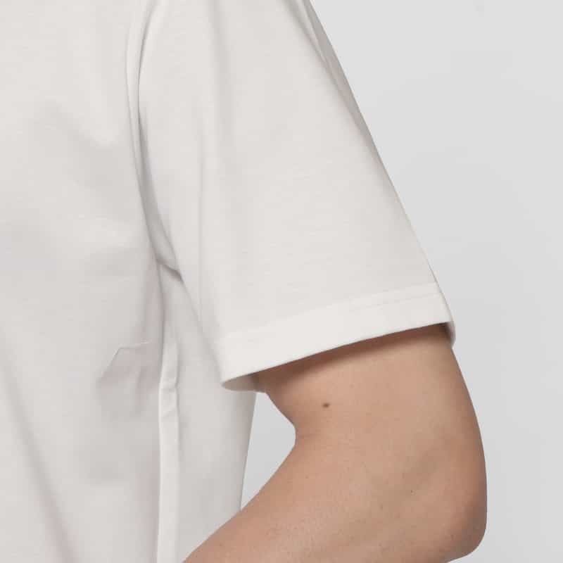 BARNEYS NEW YORK コットンポロシャツ WHITE
