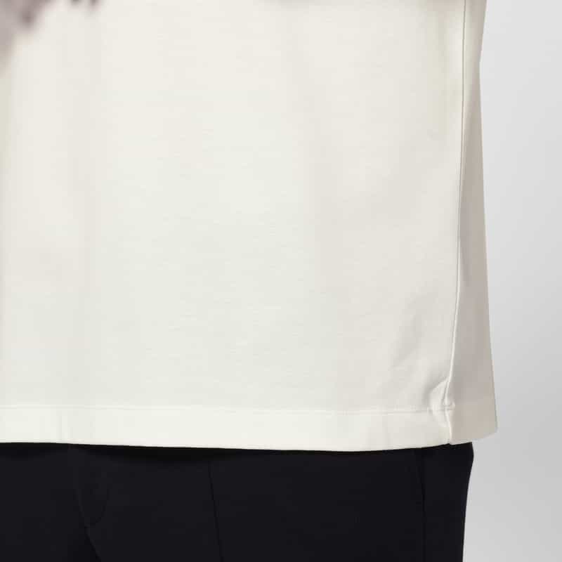 BARNEYS NEW YORK ロングスリーブクルーネックTシャツ WHITE