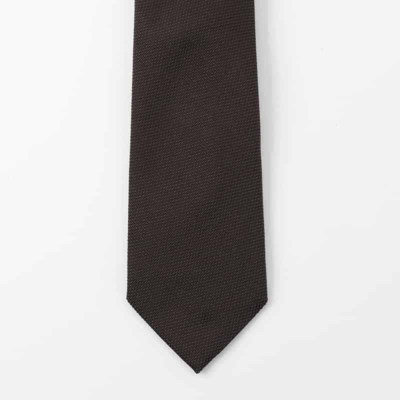 BARNEYS NEW YORK ソリッドタイ BROWN
