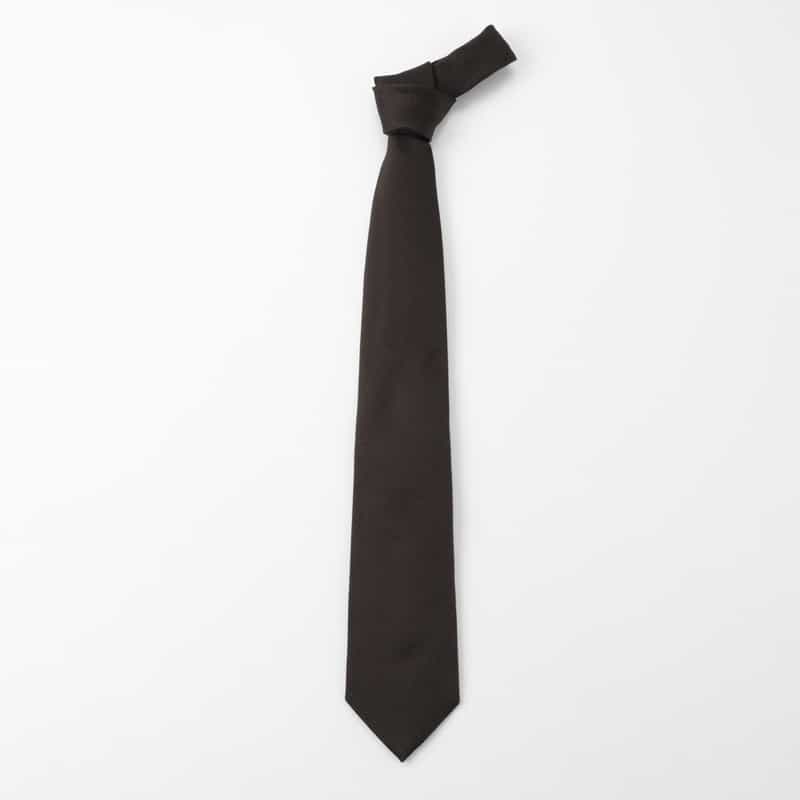 BARNEYS NEW YORK ソリッドタイ BROWN